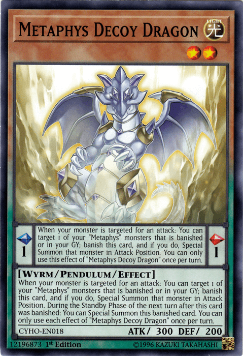 Metaphys Decoy Dragon [CYHO-EN018] Common (ONLINE ORDER ONLY)