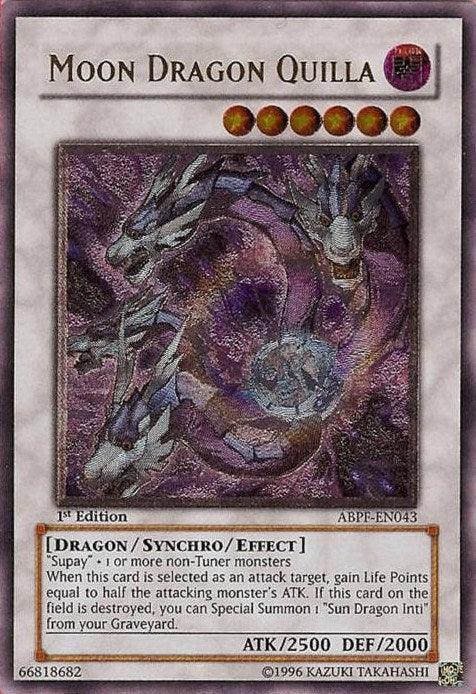 Moon Dragon Quilla [ABPF-EN043] Ultimate Rare (ONLINE ORDER ONLY)