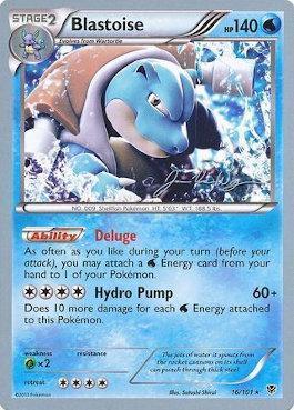 Blastoise (16/101) (HonorStoise - Jacob Van Wagner) [World Championships 2015] (Online Only)