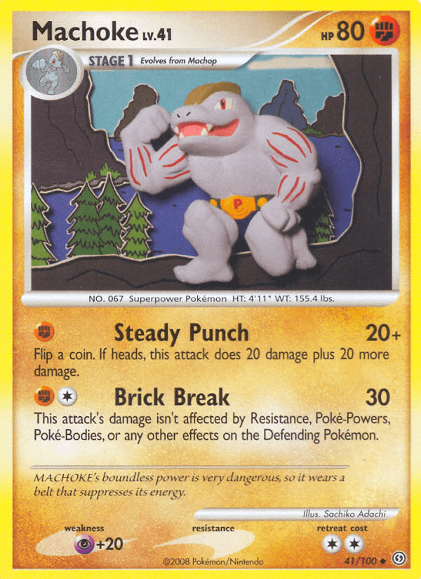 Machoke (41/100) [Diamond & Pearl: Stormfront] (Online Only)