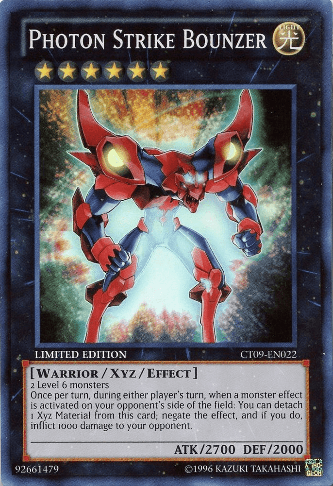Photon Strike Bounzer [CT09-EN022] Super Rare (ONLINE ORDER ONLY)