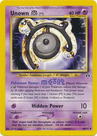 Unown [M] (49/75) [Neo Discovery Unlimited] (Online Only)