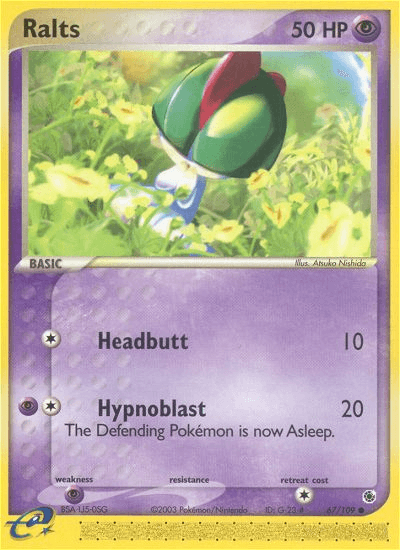 Ralts (67/109) [EX: Ruby & Sapphire] (Online Only)