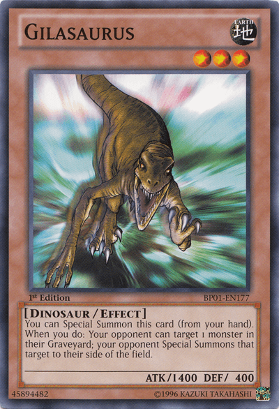Gilasaurus [BP01-EN177] Common (ONLINE ORDER ONLY)
