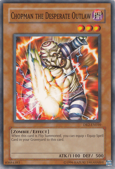 Chopman the Desperate Outlaw [DR2-EN010] Common (ONLINE ORDER ONLY)