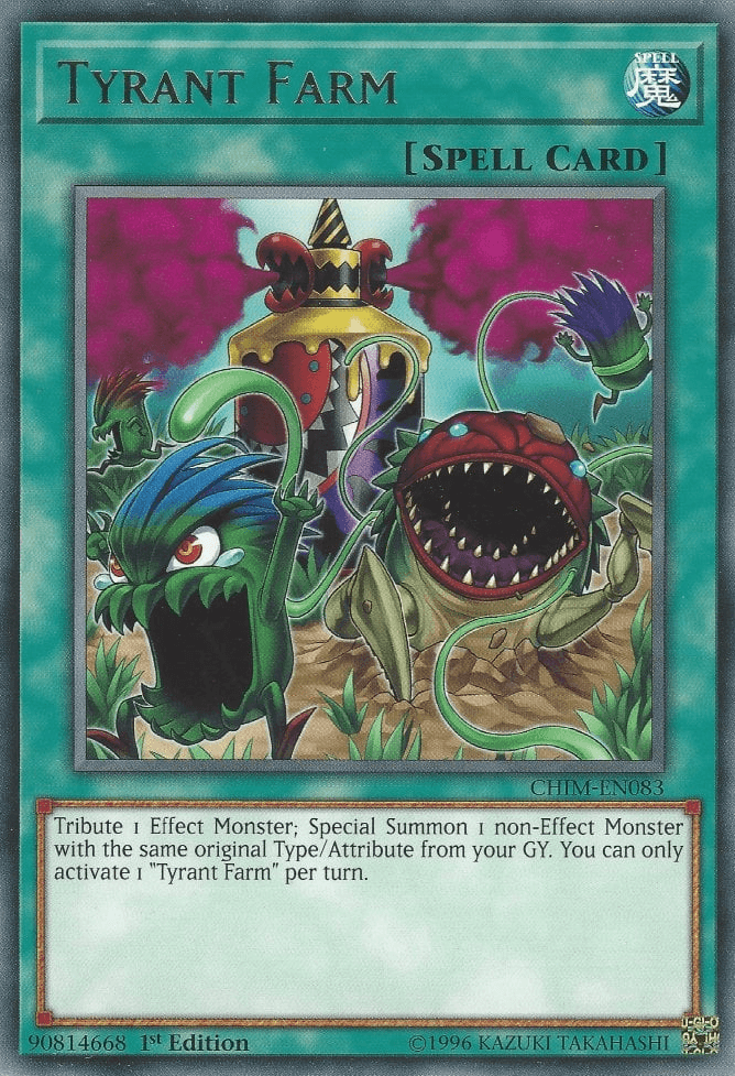 Tyrant Farm [CHIM-EN083] Rare (ONLINE ORDER ONLY)