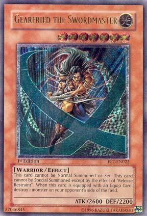 Gearfried the Swordmaster [FET-EN022] Ultimate Rare (ONLINE ORDER ONLY)