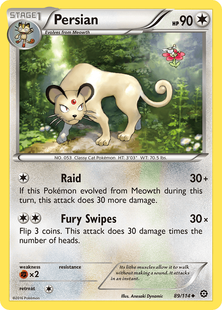 Persian (89/114) [XY: Steam Siege] (Online Only)