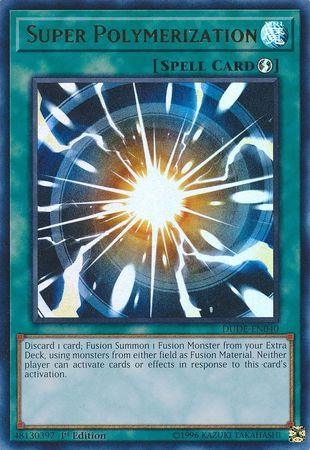 Super Polymerization [DUDE-EN040] Ultra Rare (ONLINE ORDER ONLY)