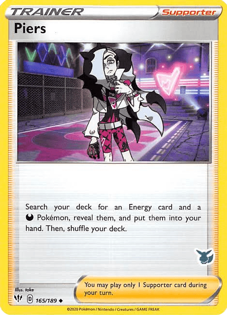 Piers (165/189) (Eevee Deck) [Battle Academy 2022] (Online Only)