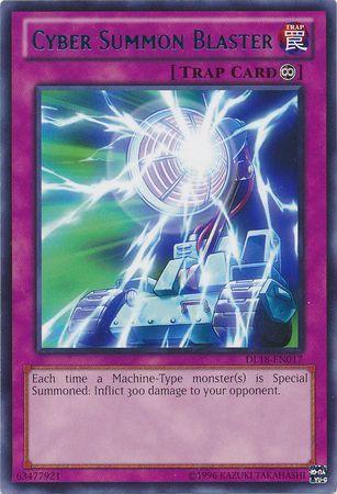 Cyber Summon Blaster (Blue) [DL18-EN017] Rare (ONLINE ORDER ONLY)