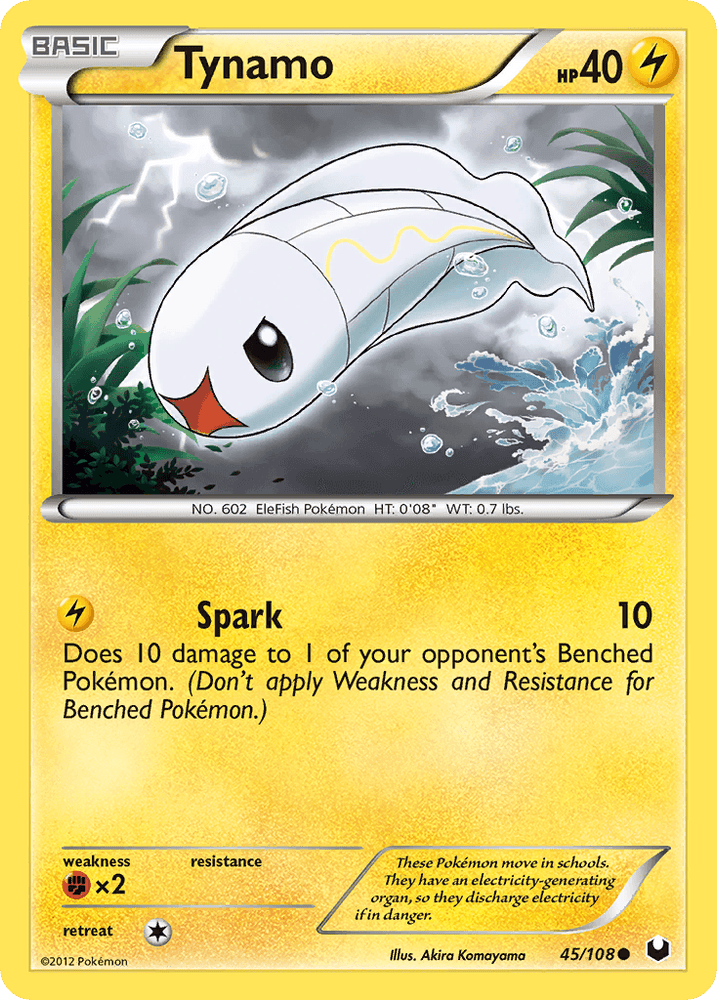Tynamo (45/108) [Black & White: Dark Explorers] (Online Only)