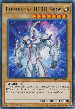 Elemental Hero Neos [SDHS-EN007] Common (ONLINE ORDER ONLY)