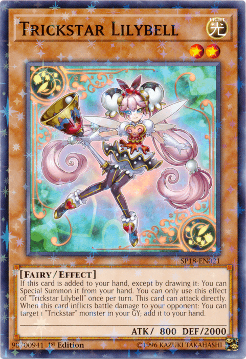 Trickstar Lilybell [SP18-EN021] Starfoil Rare (ONLINE ORDER ONLY)