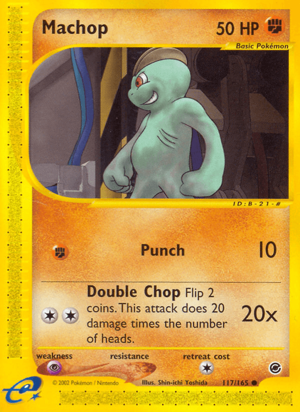 Machop (117/165) [Expedition: Base Set] (Online Only)