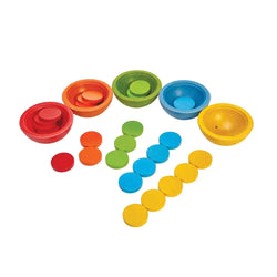 Rainbow Color, Match & Count Wooden Sorting (ONLINE ORDER ONLY)