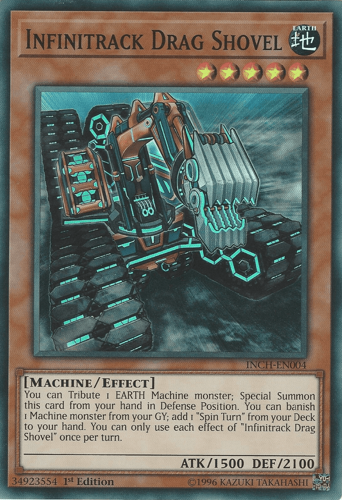 Infinitrack Drag Shovel [INCH-EN004] Super Rare (ONLINE ORDER ONLY)