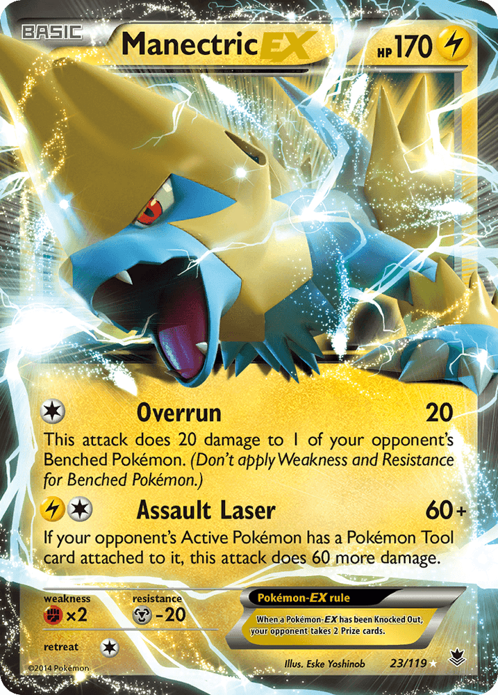 Manectric EX (23/119) [XY: Phantom Forces] (Online Only)