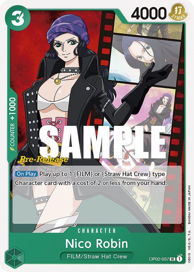 Nico Robin [Paramount War Pre-Release Cards] (ONLINE ORDER ONLY)
