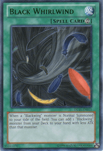 Black Whirlwind (Green) [DL15-EN015] Rare (ONLINE ORDER ONLY)