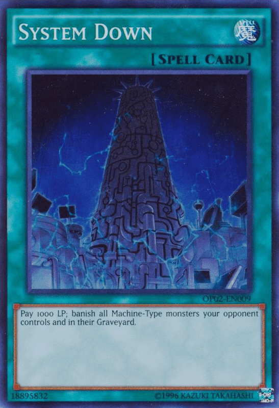 System Down [OP02-EN009] Super Rare (ONLINE ORDER ONLY)