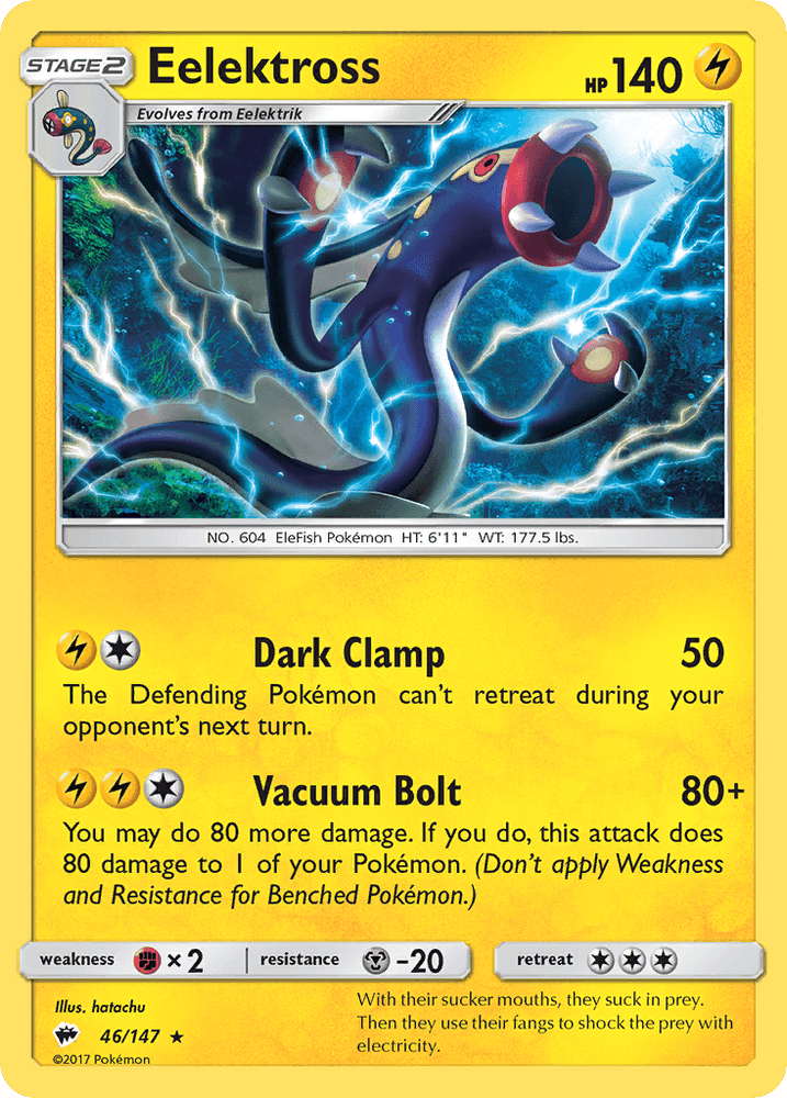 Eelektross (46/147) [Sun & Moon: Burning Shadows] (Online Only)