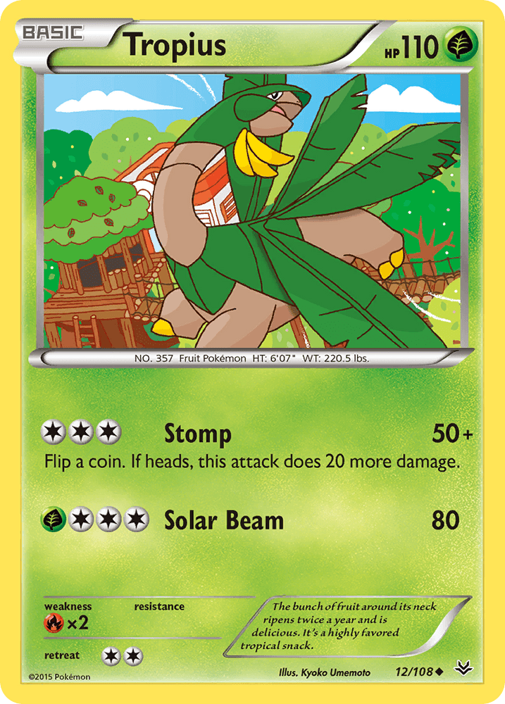 Tropius (12/108) [XY: Roaring Skies] (Online Only)