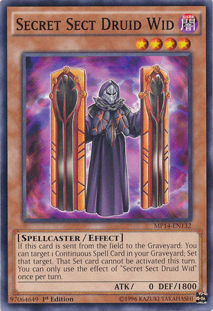 Secret Sect Druid Wid [MP14-EN132] Common (ONLINE ORDER ONLY)
