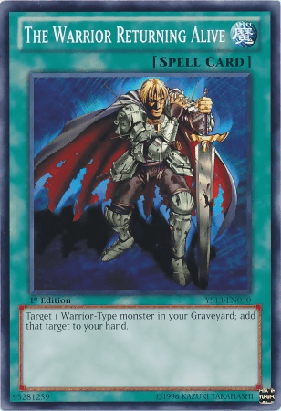 The Warrior Returning Alive [YS13-EN030] Common (ONLINE ORDER ONLY)