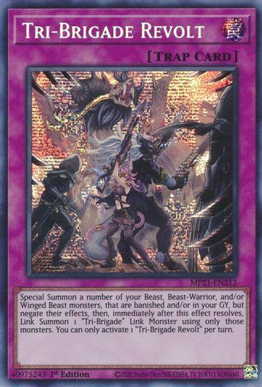 Tri-Brigade Revolt [MP21-EN212] Prismatic Secret Rare (ONLINE ORDER ONLY)
