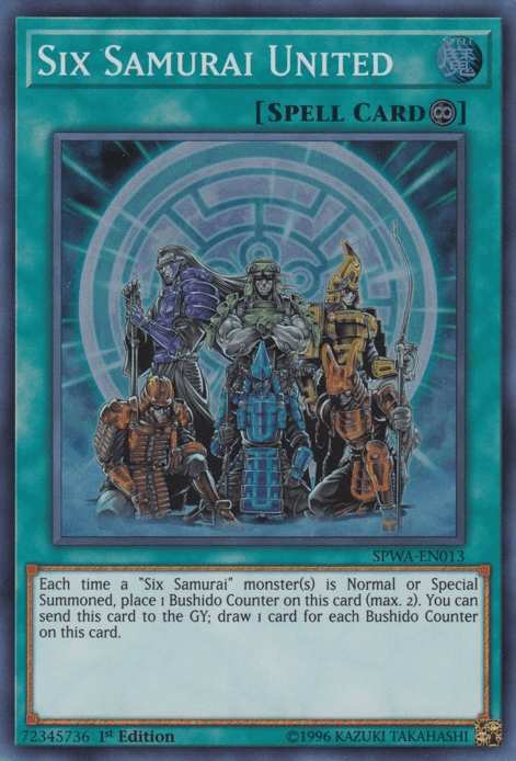 Six Samurai United [SPWA-EN013] Super Rare (ONLINE ORDER ONLY)