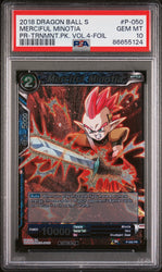 2018 DRAGON BALL SUPER MERCIFUL MINOTIA #P-050 - PSA 10 (Online Order Only)