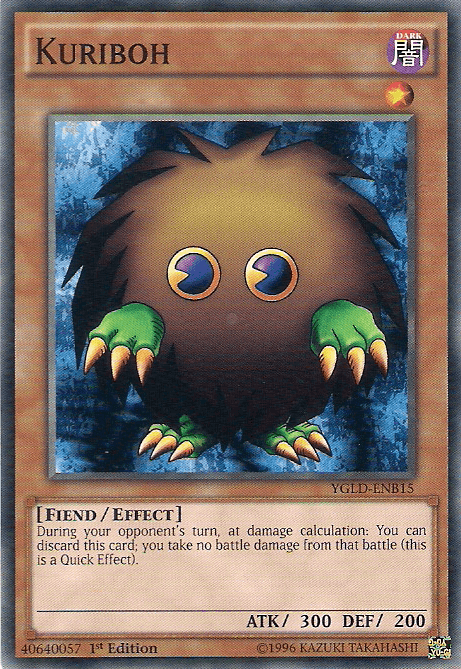 Kuriboh [YGLD-ENB15] Common (ONLINE ORDER ONLY)