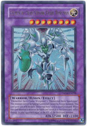 Elemental Hero Shining Flare Wingman [DR04-EN096] Ultra Rare (ONLINE ORDER ONLY)