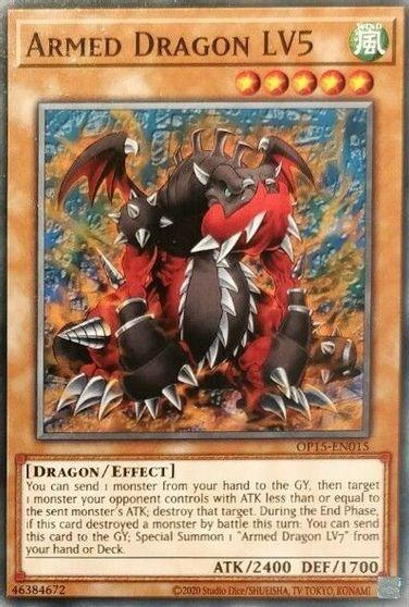 Armed Dragon LV5 [OP15-EN015] Common (ONLINE ORDER ONLY)