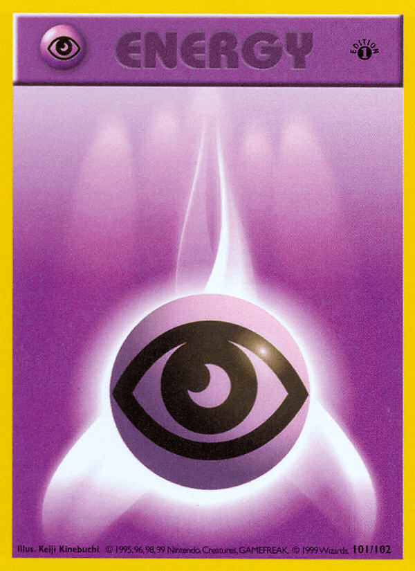 Psychic Energy (101/102) (Shadowless) [Base Set 1st Edition] (Online Only)