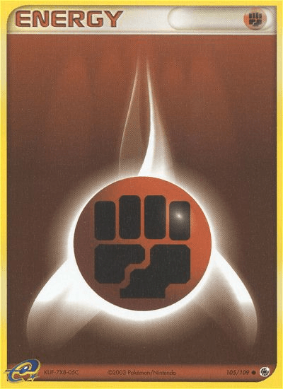 Fighting Energy (105/109) [EX: Ruby & Sapphire] (Online Only)