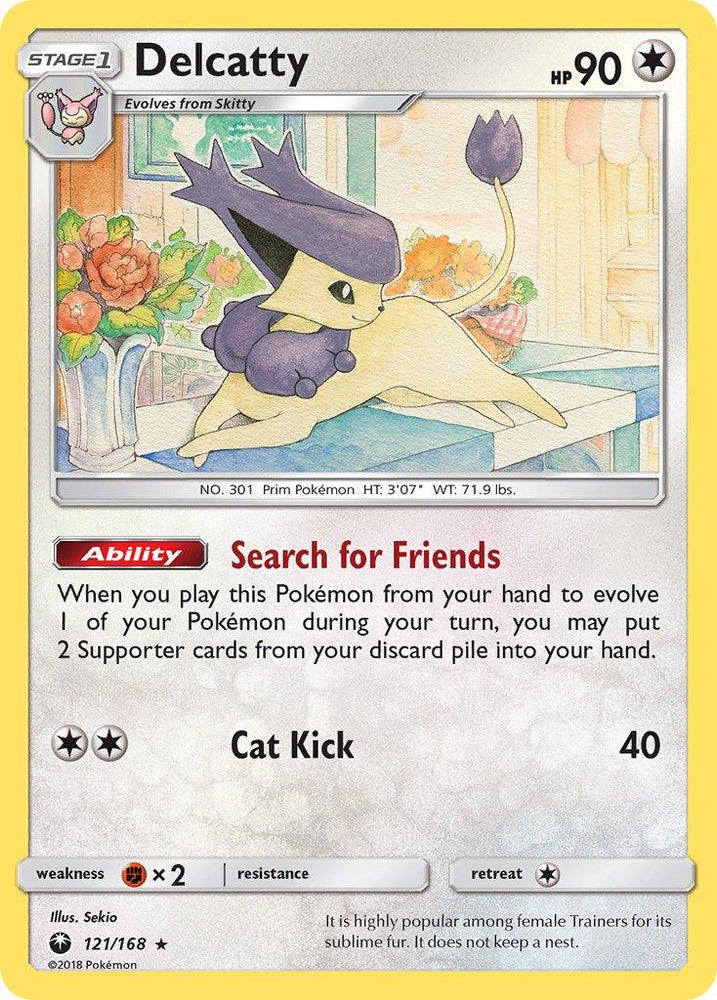 Delcatty (121/168) (Theme Deck Exclusive) [Sun & Moon: Celestial Storm] (Online Only)