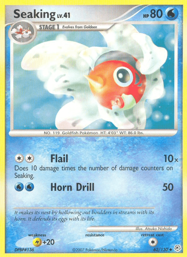 Seaking (62/130) [Diamond & Pearl: Base Set] (Online Only)