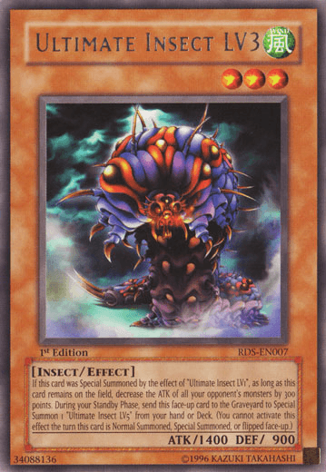 Ultimate Insect LV3 [RDS-EN007] Rare (ONLINE ORDER ONLY)