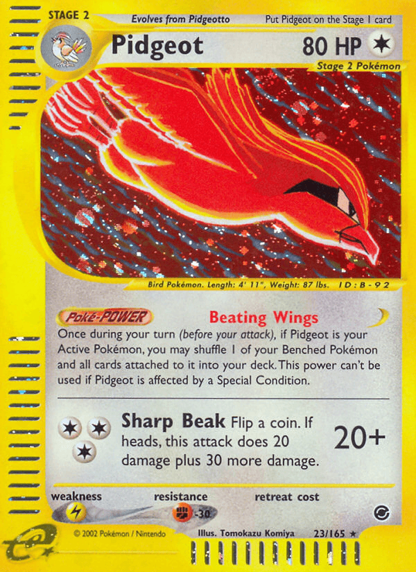 Pidgeot (23/165) [Expedition: Base Set] (Online Only)