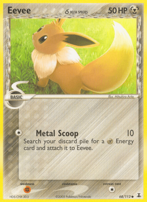 Eevee (68/113) (Delta Species) [EX: Delta Species] (Online Only)