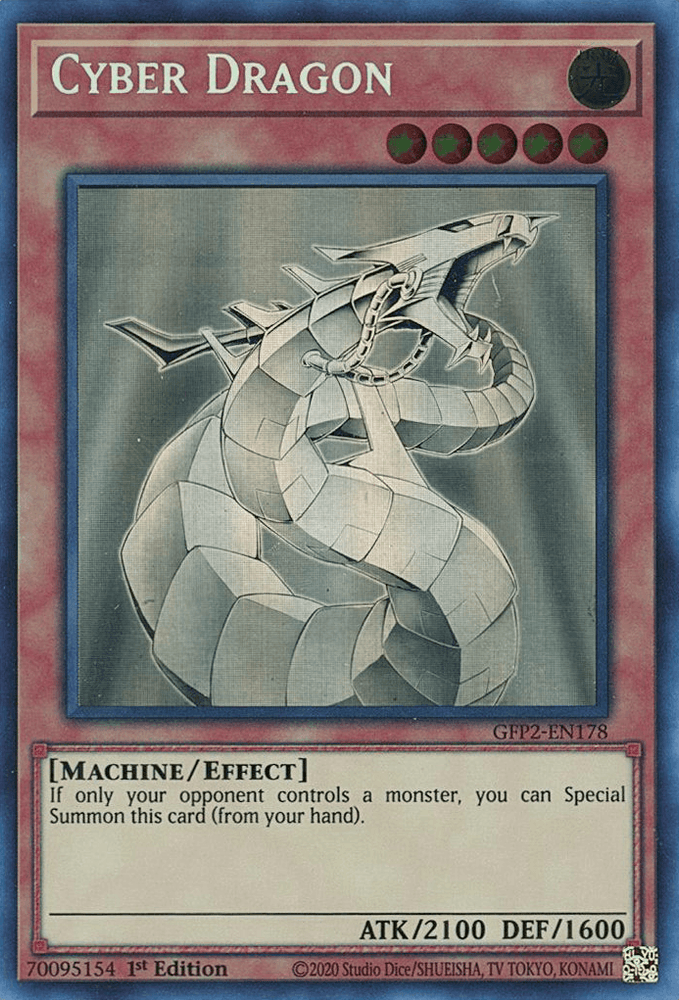 Cyber Dragon [GFP2-EN178] Ghost Rare (ONLINE ORDER ONLY)