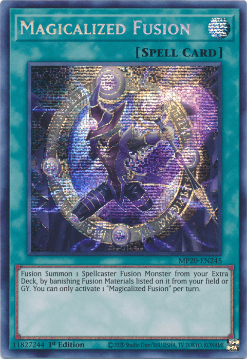 Magicalized Fusion [MP20-EN245] Prismatic Secret Rare (ONLINE ORDER ONLY)