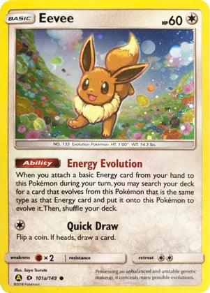 Eevee (101a/149) [Alternate Art Promos] (Online Only)