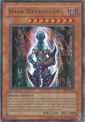 Dark Necrofear [LON-065] Ultra Rare (ONLINE ORDER ONLY)