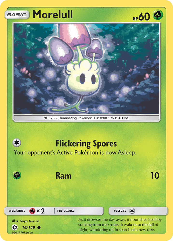 Morelull (16/149) [Sun & Moon: Base Set] (Online Only)