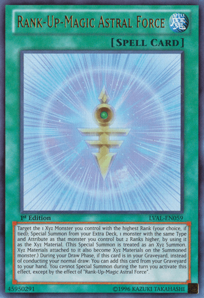 Rank-Up-Magic Astral Force [LVAL-EN059] Ultra Rare (ONLINE ORDER ONLY)