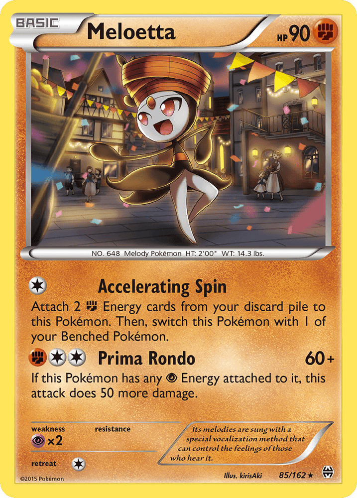 Meloetta (85/162) [XY: BREAKthrough] (Online Only)