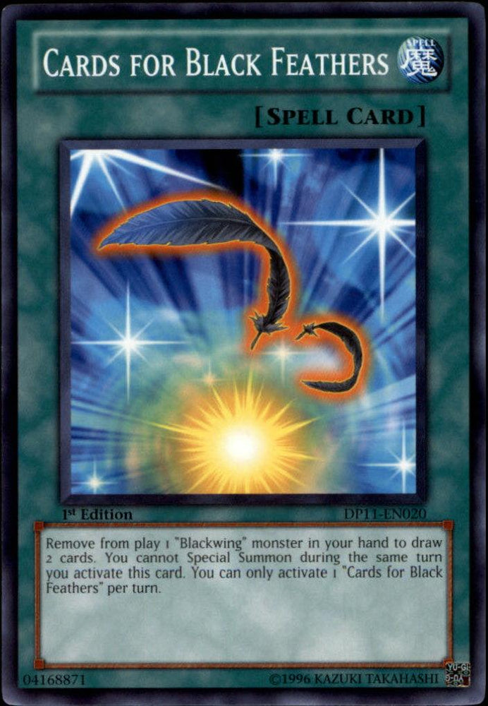 Cards for Black Feathers [DP11-EN020] Common (ONLINE ORDER ONLY)